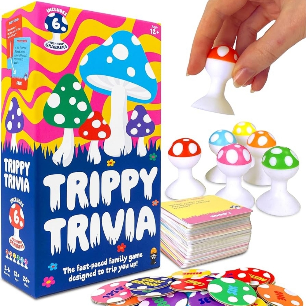 NWOT Trippy Trivia Game